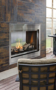 montigo modern residential fireplace see through ventless outdoor H38SVO 560x900 560x900 1